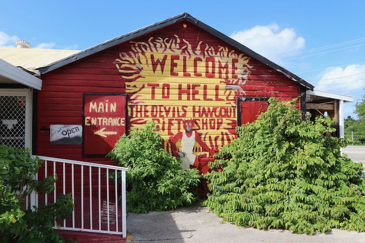 How to Get to Hell by Bus in Grand Cayman